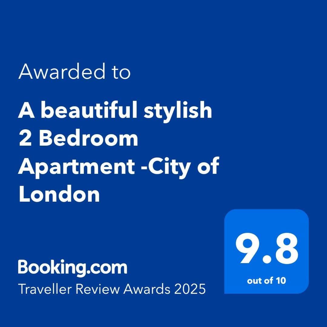 A Beautiful Stylish 2 Bedroom Apartment -City Of London Exteriör bild